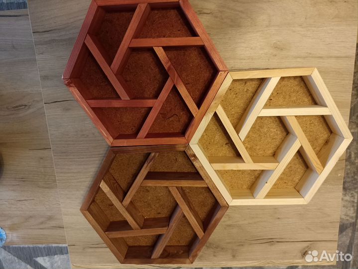 Ящик соты декоративный