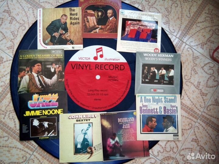 Винил фирменный джаз (набор)
