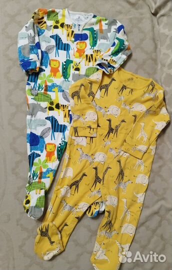 Слипы для новорожденного пакетом