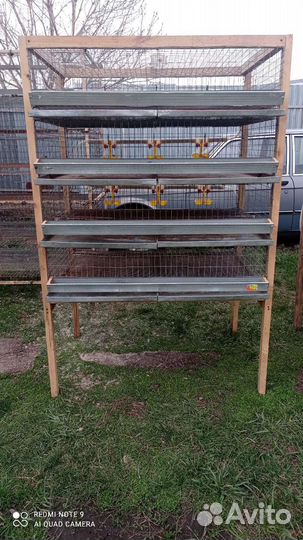 Клетки для перепелов б/у