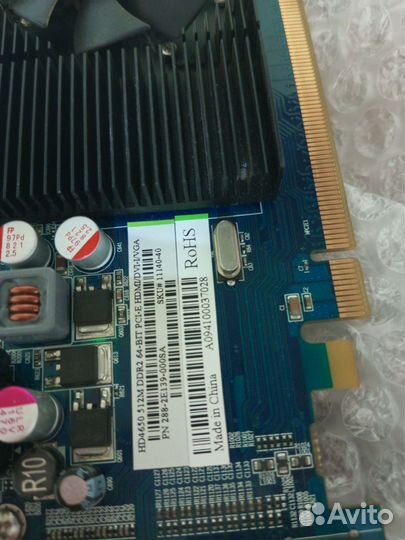 Видеокарта hd 4650 512m ddr2