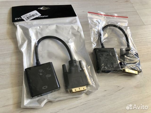 Переходник dvi d vga