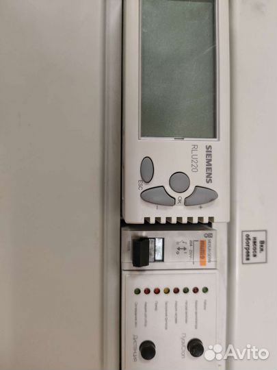 Siemens rlu220 в сборе шкаф управления вент уст