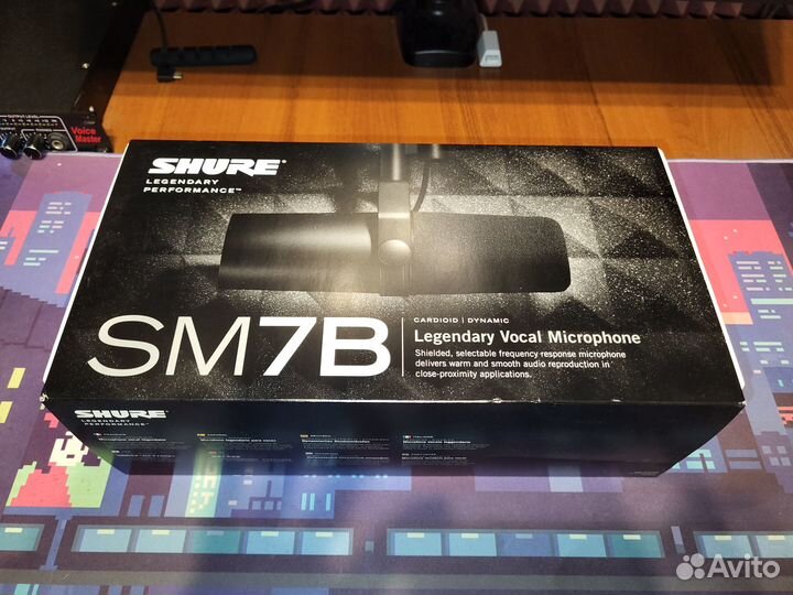 Студийный Динамический Микрофон Shure SM7B