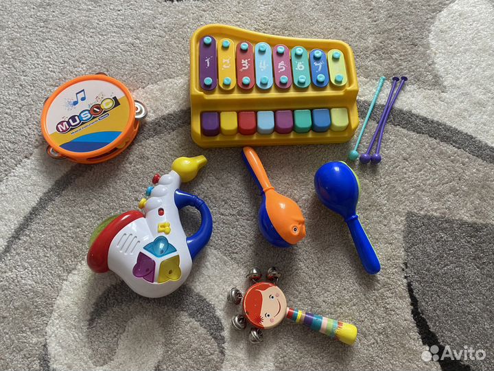 Детские игрушки б/у наборы