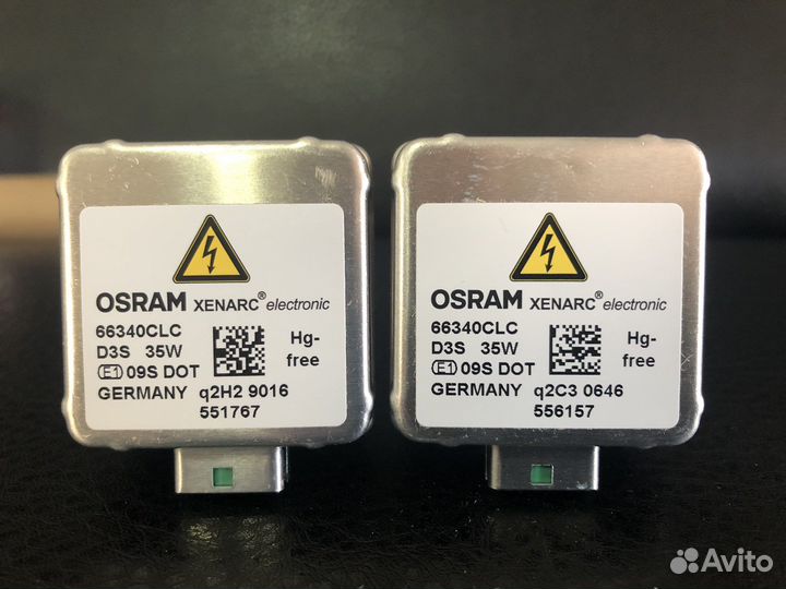 Лампа D3S ксенон новая Osram 4300 K оригинал