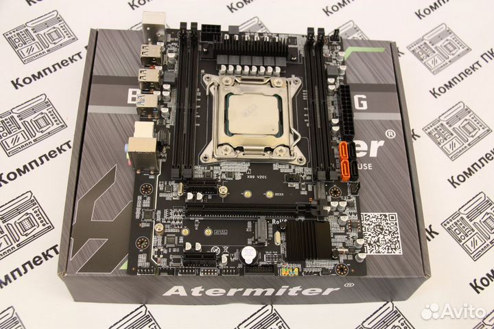 Комплект Xeon 2670v3 (12/24 ядер) + Atermiter x99
