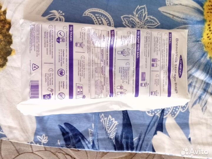 Пакеты для хранения грудного молока