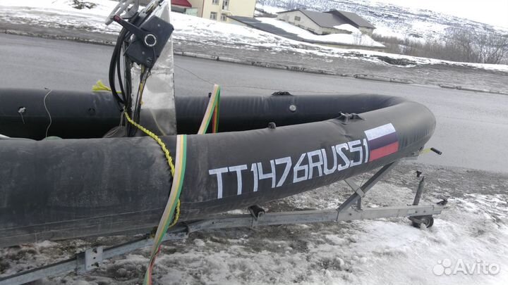 Продам лодку риб дэльта-500 с прицепом 180т.р