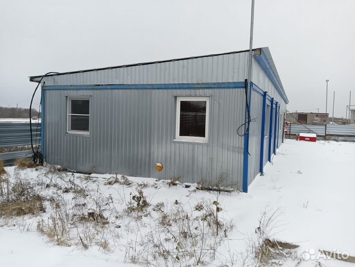 Модульное здание из блок контейнеров