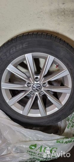 Колеса в сборе vw r17