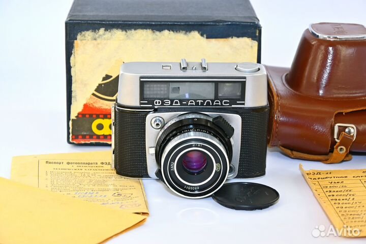 Фэд-Атлас редкий дальномерный фотоаппарат СССР