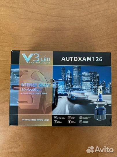 Светодиодные LED лампы H1/H4/H7/H11/H27 /HB3/HB4