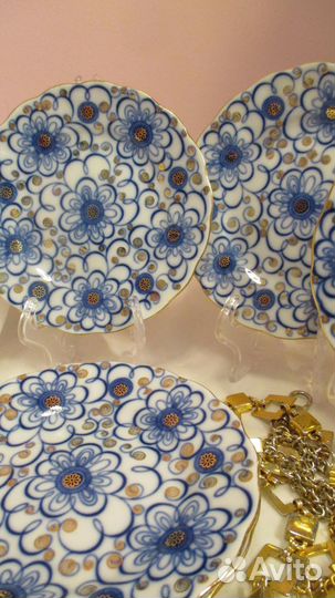 Десертная тарелка Вьюнок лфз