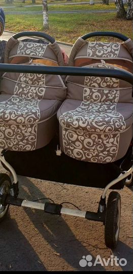 Детская коляска для двойни