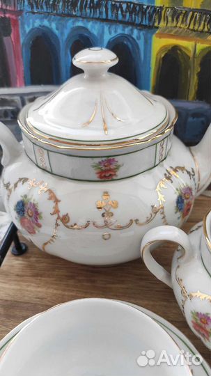 Чайный сервиз kahla гдр на 9 персон