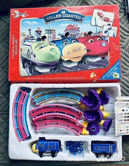 Железная дорога с мульперсонажами