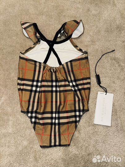 Burberry Купальник слитный 2 года / 92 см оригинал