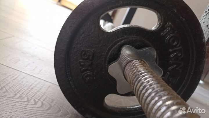 Штанги и гантели бу