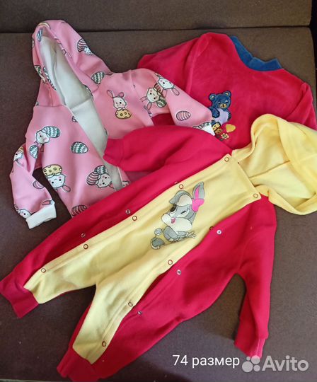 Детские вещи на девочку 74 размера