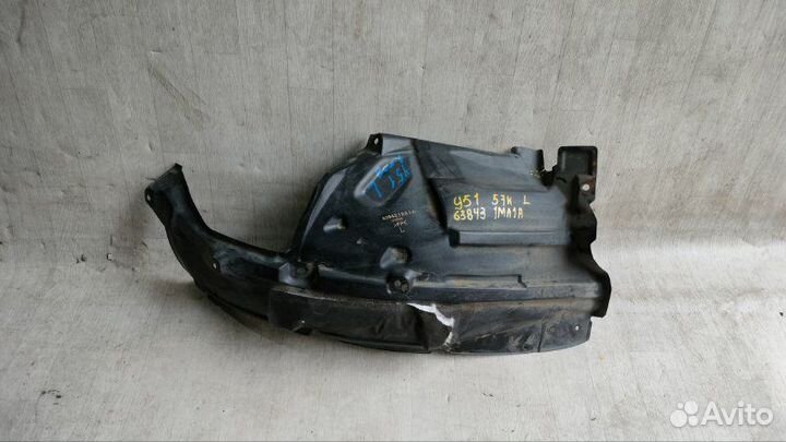 Подкрылок лев. перед. nissan fuga