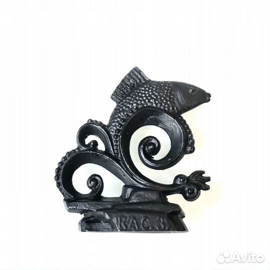 Каслинский Чугун Сувенир Рыбка с Рыбкой Касли