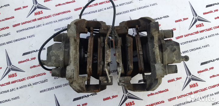 Суппорт торм зад мерседес w221 5.5л 4wd