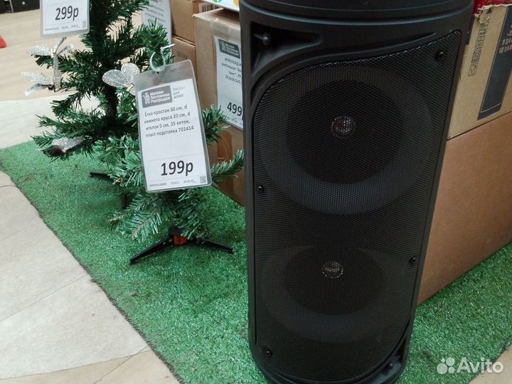 Колонка с микрофоном