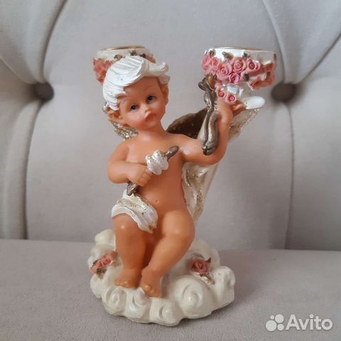 Подсвечник Ангел высота 12 см