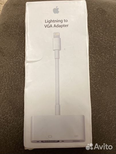 Адаптер lightning VGA для iPhone и iPad