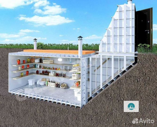 Погреб амбар