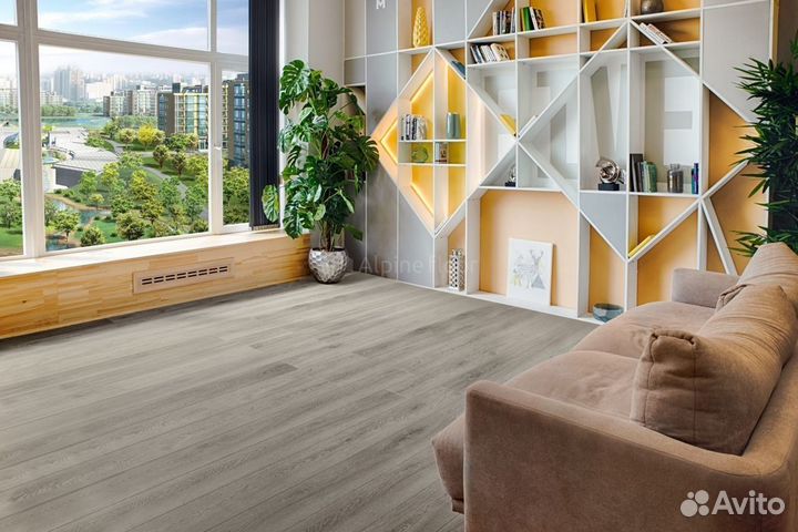 Alpine Floor клеевая Grand Sequoia LVT Клауд