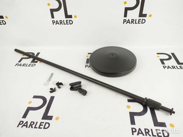 Стойка микрофонная прямая на круглом основании