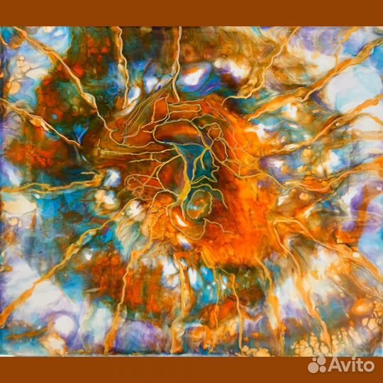 Картины флюид арт 35-40 см