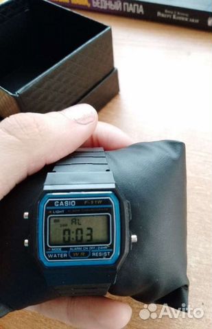 Электронные часы Casio F91-W