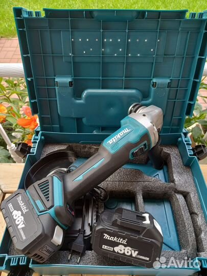 Аккумуляторная болгарка makita 125.Новая