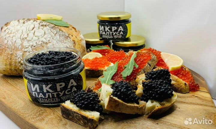 Черная икра палтуса 2024г вкусная