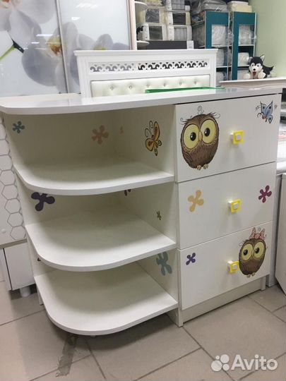 Комод Совушки, новый в упаковке