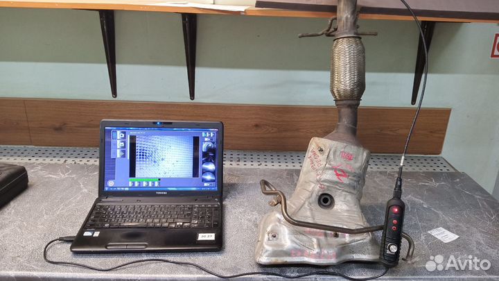 Коллектор выпускной ZY M-3 -05 с катализатором б/у