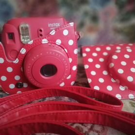 Fujifilm instax mini+Картриджи instax mini +чехол