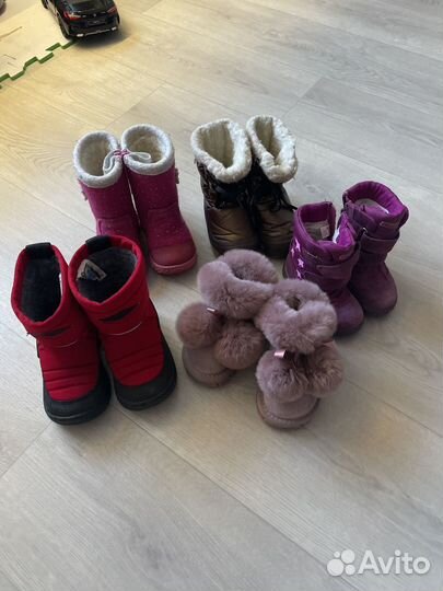 Зимняя обувь для девочки 20,22,23