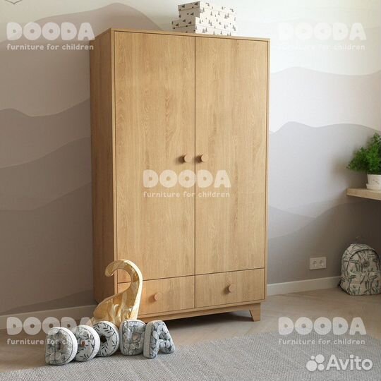 Шкаф Tofu детский для одежды от Dooda Монтессори