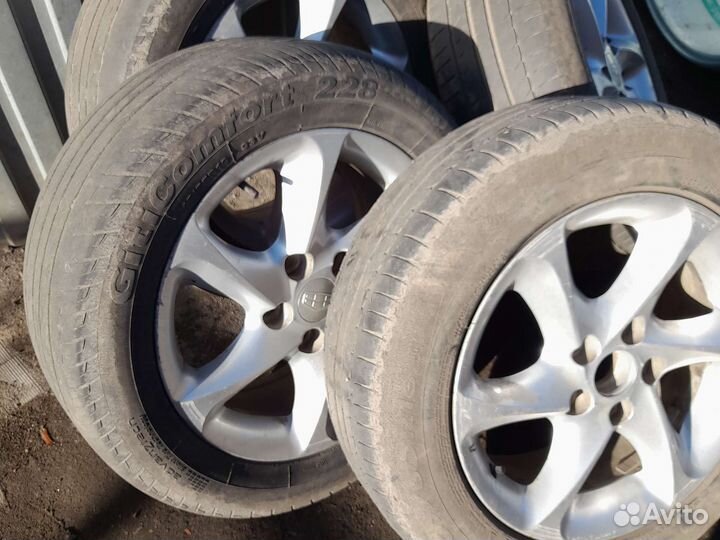 Литые диски r16 5x114 3 бу Джили эмгранд ес7