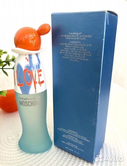 Туалетная вода женская Moschino I love love новая