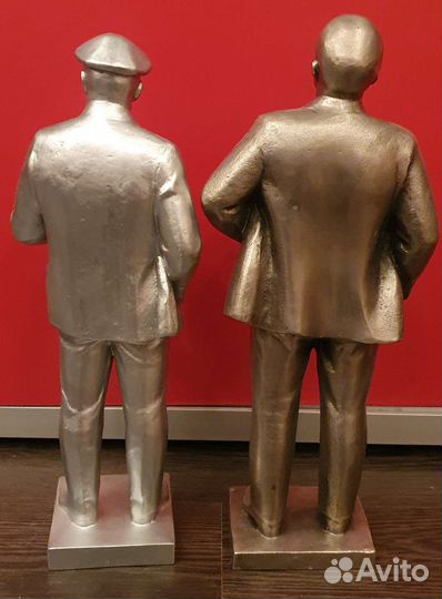 Статуэтки В.И.Ленин.(силумин)