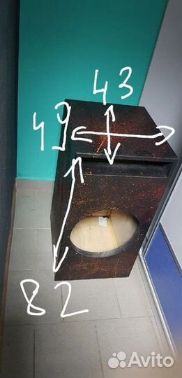 Короб для сабвуфера 15