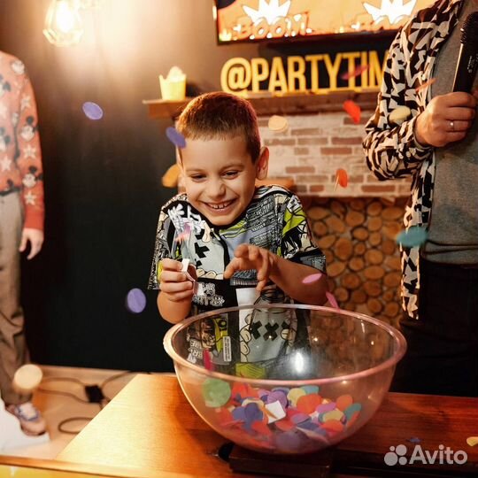 Детский день рождения в стиле шоу-игры