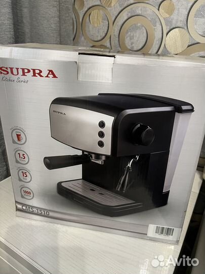 Кофеварка рожкового типа Supra CMS-1510