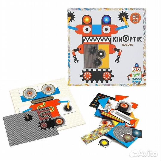 Магнитный пазл Djeco новый kinoptik