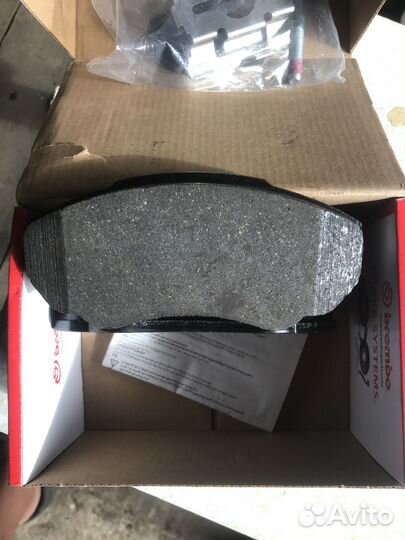 Тормозные колодки peugeot